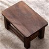 ZIJIREN Poggiapiedi in Legno Multifunzionale: Sgabello da Tavolino, Porta Scarpe, Tavolo per Piante, Fasciatoio, Panca Bassa in Legno Massello
