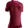 X-Bionic Invent 4.0 - Maglia Termica Donna Manica Corta a Compressione - Alte Prestazioni per Running, Sci, Ciclismo, Fitness e Sport Invernali, Rossa, L