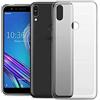 generale Custodia COVER compatibile con ASUS ZENFONE MAX PRO (M1) ZB602KL ZB601KL X00TD case GEL soft slim SILICONE TPU morbida + PELLICOLA vetro TEMPERATO antiurto ANTIGRAFFIO 9H (Bianco trasparente opaco)