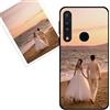 KARTXITAI Cover Personalizzata Compatibile con Motorola One Macro con Foto Testi logo,Custodia Morbido TPU Gel Custom Case con Immagine,Testo Assorbimento degli Urti e Anti-Graffio -NERO