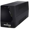 Tecnoware Power Systems UPS 2000VA per PC/Modem, NO Gaming/Console, Gruppo di Continuità ERA PLUS, 6 IEC, Software, Protezione Blackout e Sbalzi per PC, Modem, Videosorveglianza, Punto Cassa, NAS, POS