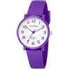Timever Orologio per Bambino,Orologio Analogico al Quarzo per Ragazzi e Ragazze con Cinturino in Silicone,Impara a Leggere l'ora,Quadrante Luminoso