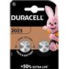 Duracell Batteria Duracell CR2025 2 pezzi Taglia Unica
