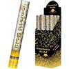 CARNIVAL TOYS Confezione 24 Cannoni Sparacoriandoli Monocolore - Confetti Dorati