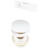 Arcdesign Selection Kit piletta click clack e troppo pieno bianco
