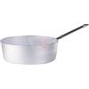Baldassare Agnelli Pentole Agnelli PCMX0520 Casseruola Alta in Alluminio con Manico, Inox, 20 cm