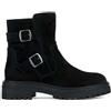 Geox D Iridea D36HRC000, Stivali Donna, Black, 39 EU