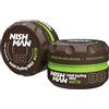 NISHMAN Cera per Capelli per Uomini 08 - Matte 150g - Profumo di Vaniglia - Aspetto Matte Naturale - Forte Tenuta - Argilla per Capelli Aqua Wax - Controllo e Definizione a Lunga Durata