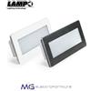 Segnapasso LED rettangolare da incasso 5W 230V Tricolor 3000k - 4000k - 6400k