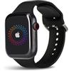 Apple Watch Series 7 Titanio 45 mm (2021) | GPS + Cellular | Space Black | Cinturino Sport nero
