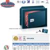 TECHNOMAX CASSAFORTE BGK/5 34X46X19.7 HxLxP CHIAVE A DOPPIA MAPPA TECHNOMAX SERIE BGK