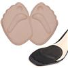 YUYTE mezza soletta memory foam donna tacchi Solette Antiscivolo Cuscini Tacco Alto Avampiede, Cuscini Gel Avampiede, Solette Adesive Sollievo Dal Dolore Per Le Donne, 2 Paia
