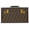 Fendi Pre-Owned - Trousse make up Zucca anni '90-2000 - Donna - tela/pelle - Taglia unica - Marrone