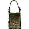 19V69 ITALIA V ITALIA LEATHER BAG COCCO LAM GOLD