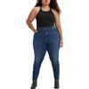 Levi's Plus Size 721 High Rise Skinny, Jeans, Donna, Blue Wave Dark Plus, 54W / 30L