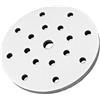 LiebeWH Tampone di Levigatura Morbido Spugna Tampone per Cuscino Interfaccia Platorello per Levigatrice di Diametro 150mm (6 Inch 17 Fori)