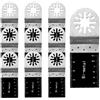 Antler 10 lame bimetalliche da 35 mm compatibili con Fein, Multimaster, Bosch, Makita, Milwaukee, lama multiutensile oscillante - AB35BM