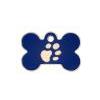 A.Z. Pet Production Medaglietta per cane Osso blu con zampa