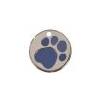A.Z. Pet Production Medaglietta per cane Tonda con zampa blu