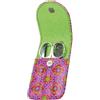 E.FA.S. SpA Colors Kit Manicure Lucky Green, Forbicina, Lima e Pinzetta per Mani e Sopracciglia Perfette