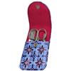 E.FA.S. SpA Colors Kit Manicure Warm Red, Set con Forbicina, Lima e Pinzetta per la Cura di Unghie e Sopracciglia