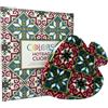 E.FA.S. SpA Colors HotBag Cuore, Borsa per l'Acqua Calda, 1 Litro, Multicolor Verde e Rosso, con Tasca Laterale