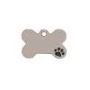 A.Z. Pet Production Medaglietta per cane Osso con zampina laterale