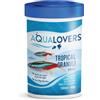 Aqualovers Tropical Granuli Aqualovers mangime completo per pesci d'acquario piccoli e medi - per pesci piccoli - 45 gr - 1° ORDINE? scegli lo sconto BZR5 / BZR20 + 200 punti fedeltà