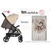 Baciuzzi Passeggino BX 22 BAMBOO Leggero Chiusura LAMPO Omologato 22 Kg
