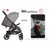 Baciuzzi Passeggino BX 22 MARBLE Leggero Chiusura LAMPO Omologato 22 Kg