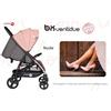 Baciuzzi Passeggino BX 22 NUDE Leggero Chiusura LAMPO Omologato 22 Kg