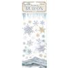 Rub-on Create Happiness Dewdrops fiocchi di neve Stamperia