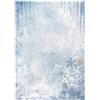 Carta di riso Create Happiness Dewdrops fiocchi di neve Stamperia