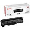 Canon TONER ORIGINALE CANON 728 NERO 3500B002 per Canon i-SENSYS MF 4400 Series/ MF 4700 Series e MF 4730