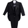 Lito Angels Smoking Bambino, Completo Elegante Matrimoni Paggetto Battesimo Cerimonia, Taglia 12 Mesi, Avorio