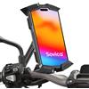 Sovica Supporto Telefono Moto Scooter Attacco Specchio in Alluminio 360° valido per Telefoni Portatili fino a uno Schermo da 7,5 Supporto Telefono Moto Scooter Monopattino