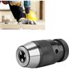 Artillery Mandrino Autoserrante, 1pc 1-13mm 1/2 Mandrino a Serraggio Rapido B16 Senza Chiave in Acciaio per Trapano Elettrico per Tornio Trapano, Fresatrice e Utensili Elettrici