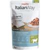 Italian Way Sfilaccetti in Salsa per Gatti Adulti bst da 85 gr Gusto Merluzzo e Spirulina