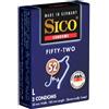 Sico Size *Fifty-Two* 2 pz Preservativi