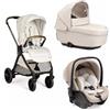 Chicco - Trio Bellagio Comfort Con Seggiolino Auto First Seat Recline Amber Glow