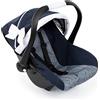 Bayer Design 67981AA Seggiolino auto per bambole, blu, classico