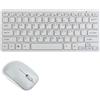 KIT TASTIERA E MOUSE MINI WIFI WIRELESS PER PC 2.4GHz KEYBOARD USB SENZA FILI