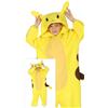 FIESTAS GUIRCA | Costume Chinchilla Elettrica Bambino (7-9 anni) - Costumi da Videogiochi per Feste a Tema - Ideale per Bambini e Bambine - Giallo e Marrone