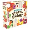 Pegasus Spiele Insalata impilabile, Rosso, Verde, Giallo, Arancione, Viola