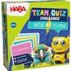 HABA Team Quiz Challenge Natur vs. Technik - Con 222 carte a quiz e molte domande - Gioco da portare o regalo per giocatori a partire dai 10 anni - 2010897001