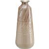 BigBuy Home Vaso Beige Ferro 28 x 28 x 68 cm