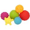 Airshi Palla Sensoriale per Bambini, Set di Palline Testurizzate Multiple, Colori Vivaci e Assortiti per Ragazzi e Ragazze