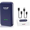Carlinkit 4.0 Adattatore Wireless Apple CarPlay e Android Auto 2 in 1, per auto CarPlay cablate Anno modello: 2016-2025, Plug & Play, supporto aggiornamento online/messaggi/mappe/musica...