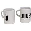 Giemme Set Juventus JU1339 2 TAZZINE Caffe' in Ceramica