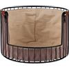 PADERNO WORLD CUISINE Cesto Pane / Frutta cotone struttura in filo Ø 27,5 cm h 18,5 APS Brot 30209